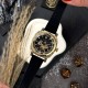 Женские механические часы Awarder 021 Де би не была Gold-Black-Black с автоподзаводом