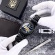 Чоловічий механічний годинник Awarder 026 Octagon All Black з автопідзаводом та сталевим браслетом