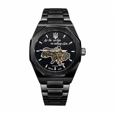 Годинник наручний Awarder 026 Octagon Де би не був All Black
