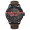 Awarder 058 Black-Red Leather Індивідуальний дизайн