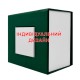 Подарочная коробочка картонная Awarder 1003 Зелено-Белая с индивидуальным дизайном (SKU: 1202-0312)