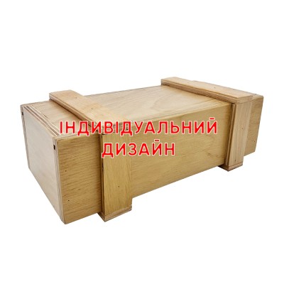 Коробочка деревʼяна 1012 Індивідуальний дизайн