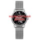 Наручний годинник Awarder 028L Silver-Black Індивідуальний дизайн у сріблясто-чорному кольорі