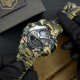 Чоловічий тактичний годинник Awarder 001CMGRSBU СБУ Зелений камуфляж з комбінованим циферблатом