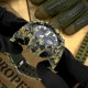Мужские часы Awarder 003CMGRUASI Тризуб в цвете Зеленый камуфляж, тактические с подсветкой