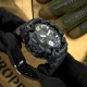 Мужские тактические часы Awarder 004BKTPO Полиция с комбинированным циферблатом и подсветкой