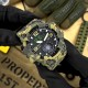 Мужские тактические часы Awarder 004CMGRSBU СБУ Зеленый камуфляж с комбинированным циферблатом