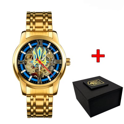 Годинник наручний Awarder 025 Sharp Gold Blue.
