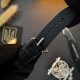 Мужские механические часы Awarder 022SIBK Mechanic Де бы ни был Silver-Black, серебристый корпус