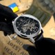 Мужские механические часы Awarder 022SIBK Mechanic Де бы ни был Silver-Black, серебристый корпус