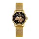 Женские механические часы Awarder 028L Gold-Black Де би не була с автоподзаводом и браслетом