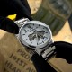 Чоловічий механічний годинник Awarder 022 Silver-White з написом Не Забуду Дім на сталевому браслеті