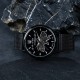 Мужские механические часы Awarder 022 All Black Mechanic Mesh Не Забуду Дім с автоподзаводом