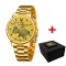 Годинник наручний Awarder 022 Gold-Gold Mechanic Metall Не Забуду Дім