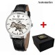 Мужские механические часы Awarder 022 Automatics Батькивщина Silver-Silver с автоподзаводом