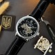 Мужские механические часы Awarder 022-3D Не Забуду Дім Silver-Black с автоподзаводом