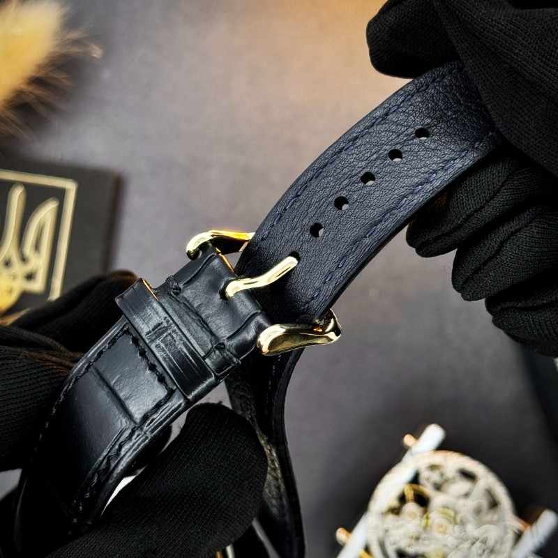 Мужские механические часы Awarder 022-3D Не Забуду Дім Gold-Black с автоподзаводом
