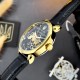 Мужские механические часы Awarder 022-3D Не Забуду Дім Gold-Black с автоподзаводом