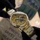 Мужские механические часы Awarder 022 Gold-Gold Automatics Metall с автоподзаводом и гравировкой Не Забуду Дім