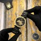Мужские механические часы Awarder 022 Black-Gold Automatics Не Забуду Дім Steel с автоподзаводом