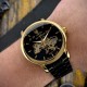 Мужские механические часы Awarder 022 Black-Gold Automatics Не Забуду Дім Steel с автоподзаводом