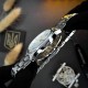 Часы наручные Awarder 023 Тризуб Серебро со стальным браслетом и минеральным стеклом