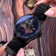 Мужские механические часы Awarder 058 Де би не був All Black Steel с сапфировым стеклом