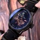 Мужские механические часы Awarder 058 Де би не був All Black Steel с сапфировым стеклом
