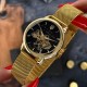 Женские механические часы Awarder 028-3D Де би не була Gold-Black с автоподзаводом