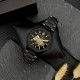 Мужские механические часы Awarder 026-3D Де би не був Black-Gold с автоподзаводом и стальным корпусом