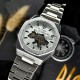 Мужские механические часы Awarder 026-3D Де би не був Silver-White с автоподзаводом и стальным браслетом