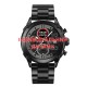 Чоловічий годинник Awarder 016 Black-Black-Steel з хронографом та сталевим браслетом
