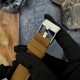 Чоловічий механічний годинник Awarder 058 Де би не був Silver-Black-Brown з автопідзаводом та сапфіровим склом