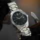 Часы наручные Awarder 023 Silver-Black Тризуб Серебро с гербом Украины и стальным браслетом