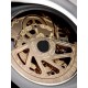 Женские механические часы Awarder 021-3D Де бы не была Gold-Black-Black Leather с автоподзаводом