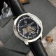 Мужские механические часы Awarder 043 Де би не був Silver-Black Automatic с сапфировым стеклом