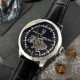 Мужские механические часы Awarder 043 Де би не був Silver-Black Automatic с сапфировым стеклом