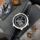 Мужские механические часы Awarder 043 Де би не був Silver-Black Automatic с сапфировым стеклом