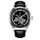 Мужские механические часы Awarder 043 Де би не був Silver-Black Automatic с сапфировым стеклом