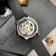 Мужские механические часы Awarder 043 Де би не був Black-Black Automatic с сапфировым стеклом