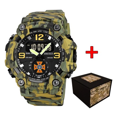 Годинник наручний Awarder 003 ДСНС Camo Green