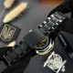 Чоловічий механічний годинник Awarder 022-3D Black-Gold Automatics Steel Не Забуду Дім з автопідзаводом