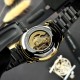Чоловічий механічний годинник Awarder 022-3D Black-Gold Automatics Steel Не Забуду Дім з автопідзаводом