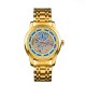 Часы наручные Awarder 025 Sharp Gold-Blue в золотистом корпусе с синим циферблатом