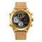 Годинник наручний Awarder 017 Тризуб Золото Gold Light Brown