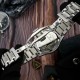Часы наручные Awarder 023 СБУ Серебро — классические мужские часы с гербом СБУ и стальным браслетом