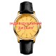 Наручные часы Awarder 023 Gold-Black с индивидуальным дизайном и кожаным ремешком