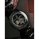 Мужские механические часы Awarder 043 Де би не був All Black Steel Automatic с сапфировым стеклом