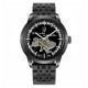 Мужские механические часы Awarder 043 Де би не був All Black Steel Automatic с сапфировым стеклом