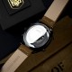 Мужские наручные часы Awarder 017 Тризуб золото Black-Brown с комбинированным циферблатом и подсветкой